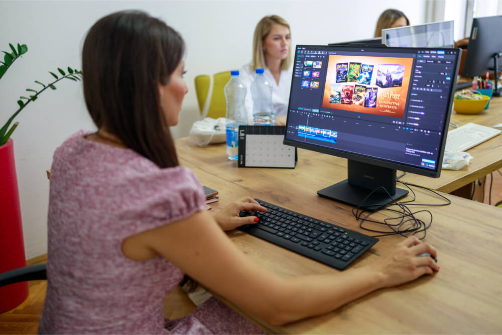 Montaža videa u Story Factory agenciji